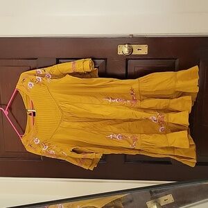 Free people embroidered dress